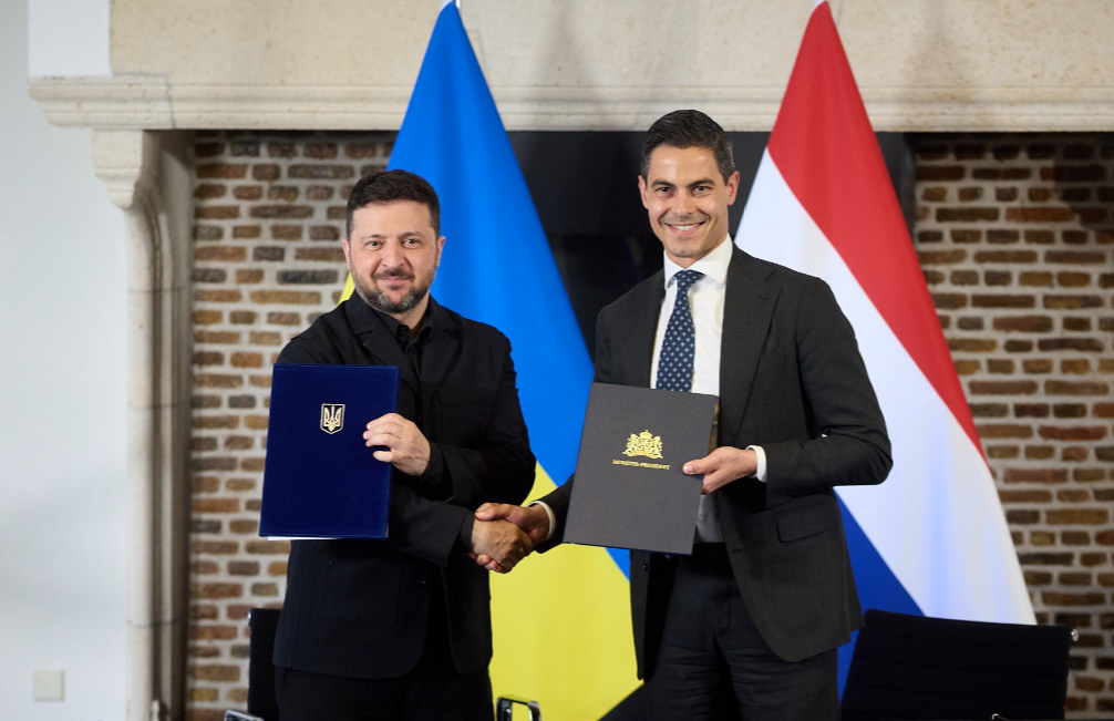 Зеленський анонсував перше спільне з Нідерландами виробництво БпЛА